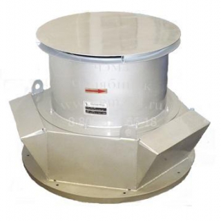 Вентилятор радиальный для дымоудаления ВКРВ ДУ № 3,55 (с \"факельным\" выбросом потока)